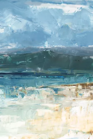 Cool Blue Horizon I by Ethan Harper Oil Painting
