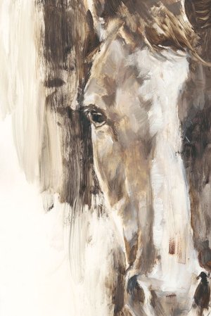Cropped Equine Study I by Ethan Harper Oil Painting