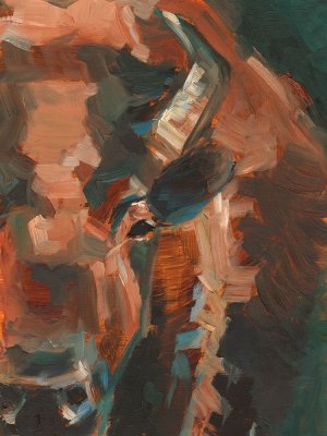 Cropped Western Study I Oil Painting by Ethan Harper - Bestsellers