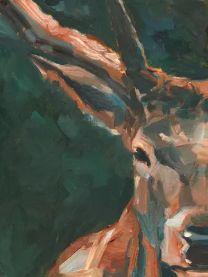 Cropped Western Study II by Ethan Harper Oil Painting