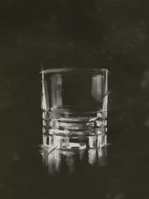 Crystal Barware V Oil Painting by Ethan Harper - Contemporary