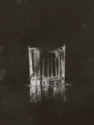 Crystal Barware VII Oil Painting by Ethan Harper - Contemporary