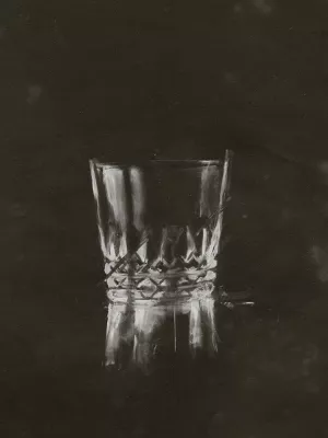 Crystal Barware VIII Oil Painting by Ethan Harper - Contemporary
