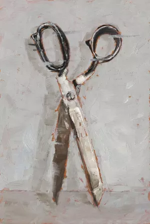 Cut it Out I Oil Painting by Ethan Harper - Contemporary