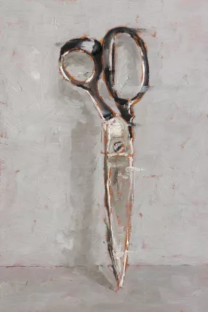 Cut it Out II Oil painting by Ethan Harper
