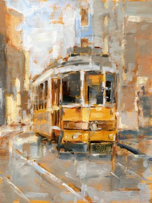 Day Trolley II by Ethan Harper Oil Painting