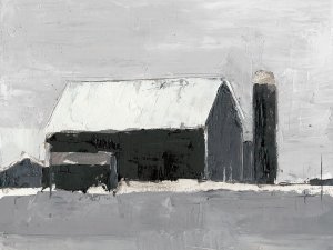 Dynamic Barn I Oil Painting by Ethan Harper - Contemporary
