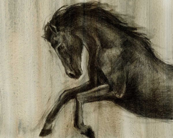 Main Product Photo of Dynamic Stallion II Painting by Ethan Harper
