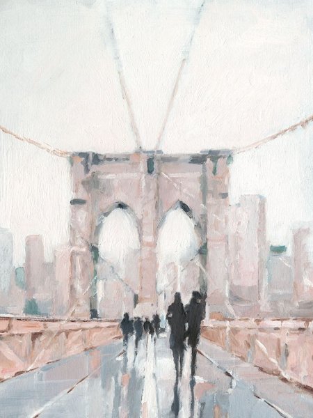 Main Product Photo of Early Morning Stroll I Painting by Ethan Harper