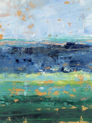 Earth and Sea I Oil painting by Ethan Harper