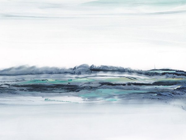 Electric Tides II by Ethan Harper - Hand-Painted Oil Painting Reproduction