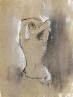 Embellished Contemporary Figure I by Ethan Harper Oil Painting