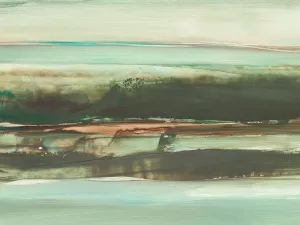 Emerald and Rust I by Ethan Harper Oil Painting