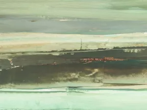 Emerald and Rust II by Ethan Harper Oil Painting