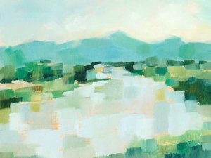 Emerald Island II Oil painting by Ethan Harper