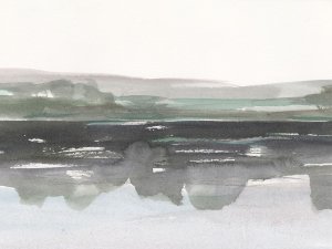 Emerald Lake Reflections II by Ethan Harper Oil Painting