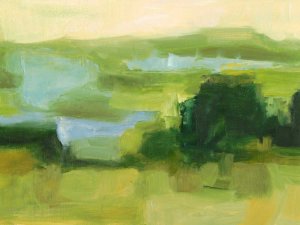 Emerald Wetlands I by Ethan Harper Oil Painting