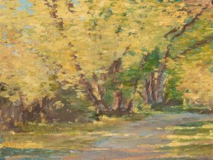 Fall Path I by Ethan Harper Oil Painting