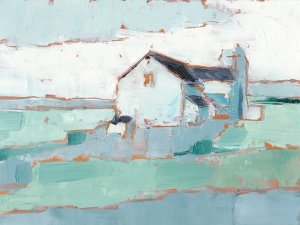 Farm Ridge I Oil painting by Ethan Harper