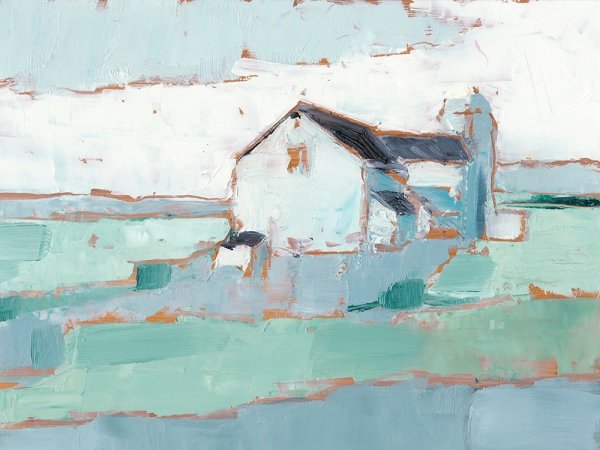 Farm Ridge I by Ethan Harper - Hand-Painted Oil Painting Reproduction