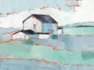 Farm Ridge II Oil Painting by Ethan Harper - Contemporary