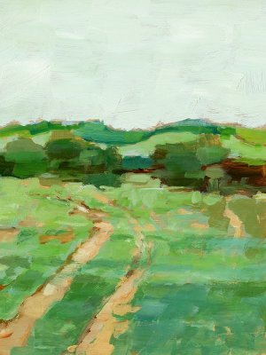 Farm Road II by Ethan Harper Oil Painting