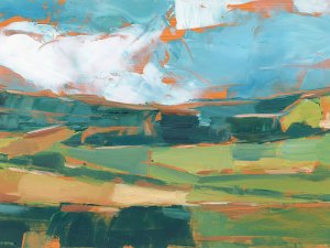 Farmland Vista I by Ethan Harper Oil Painting