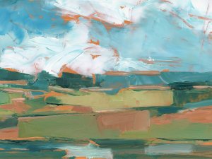 Farmland Vista II by Ethan Harper Oil Painting