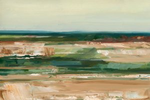 Fertile Valley I by Ethan Harper Oil Painting