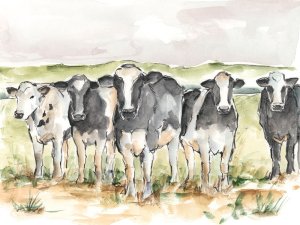 Field Days II Oil Painting by Ethan Harper - Contemporary