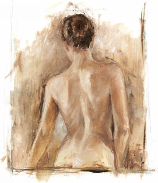 Main Product Photo of Figure Painting Study I Painting by Ethan Harper