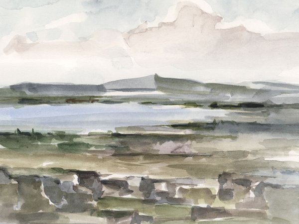 For Miles I by Ethan Harper - Hand-Painted Oil Painting Reproduction