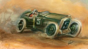French Grand Prix 1914 by Ethan Harper Oil Painting
