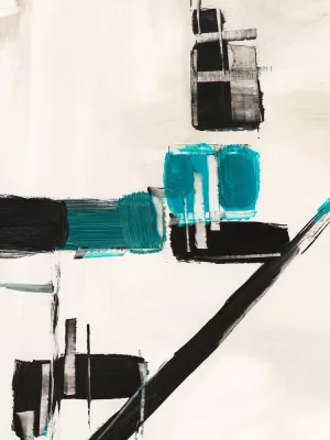 Geometry Notes I Oil Painting by Ethan Harper - Contemporary