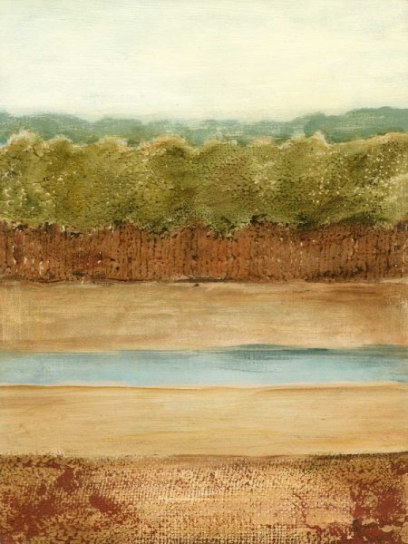 Golden Meadow II by Ethan Harper - Hand-Painted Oil Painting Reproduction