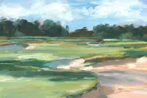 Golf Course Study II Oil painting by Ethan Harper