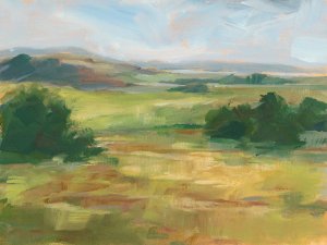 Green Valley I Oil Painting by Ethan Harper - Bestsellers