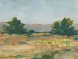 Green Valley III Oil Painting by Ethan Harper - Contemporary