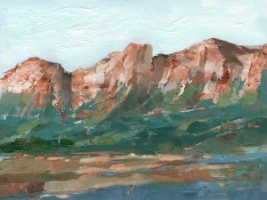 Heading West I by Ethan Harper Oil Painting