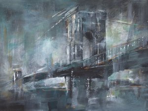 Illuminated Crossing I by Ethan Harper Oil Painting