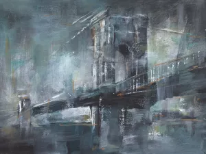 Illuminated Crossing I Oil Painting by Ethan Harper - Bestsellers