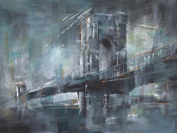 Illuminated Crossing I by Ethan Harper - Hand-Painted Oil Painting Reproduction