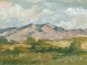 Impasto Landscape I Oil Painting by Ethan Harper - Contemporary