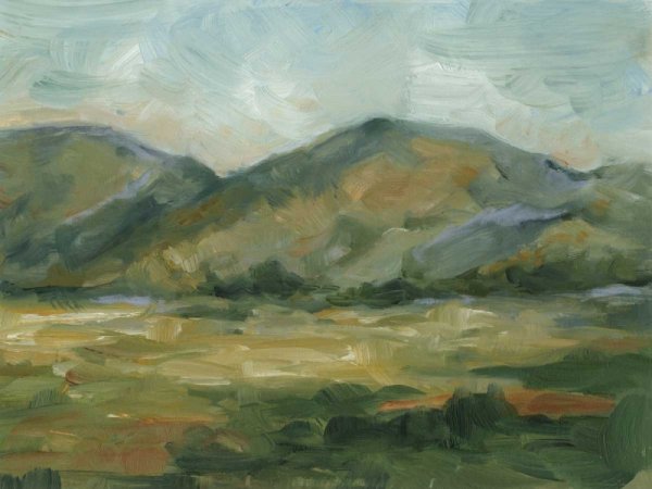 Impasto Landscape II by Ethan Harper - Hand-Painted Oil Painting Reproduction