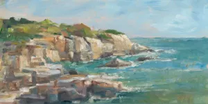 Impasto Ocean View I by Ethan Harper Oil Painting