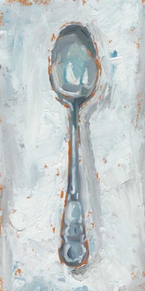 Impressionist Flatware I by Ethan Harper Oil Painting