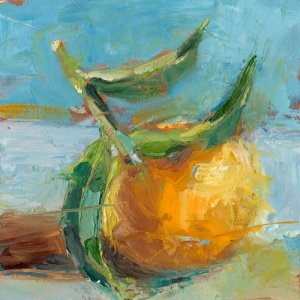 Impressionist Fruit Study III by Ethan Harper Oil Painting