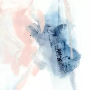 Indigo & Blush III by Ethan Harper Oil Painting