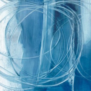 Indigo Expression IV by Ethan Harper Oil Painting