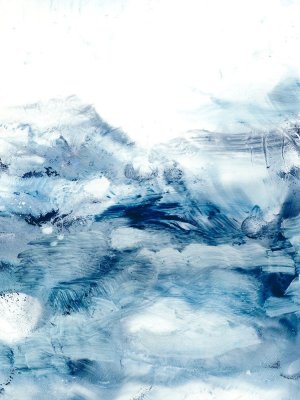Indigo Tides II by Ethan Harper Oil Painting